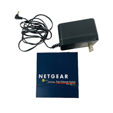 NETGEAR FS105 ProSafe Fast Ethernet Switch 5 Port 10/100 Mbps with Power Adapter picture