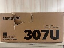 Samsung MLT-D307U Black Toner Cartridge 307U OEM Sealed small tear picture