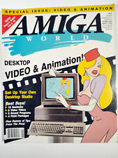 Amiga World Magazine Special Animation Issue 1990 - Very Rare - Good picture