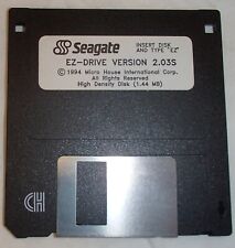 Vintage Seagate EZ-Drive Version 2.03S Hard Drive Floppy Disk 3.5