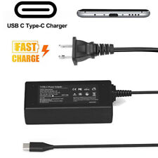 65W USB-C Type-C Cable For HP/Lenovo/Acer/Asus Adapter Chromebook Laptop Charger picture