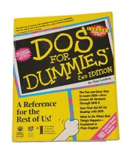 Vintage DOS For Dummies 2nd Edition Paperback 1993 picture