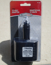 RoadPro 12-Volt 2 Outlet Cigarette Lighter Adapter 12-Volt Adapters Car Truck picture