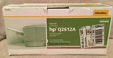 NEW Office Max HP Q2612A black laser toner ink cartridge sealed picture