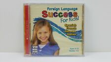 Foreign Language Success for Kids Ages 6-12 (CD, 2008) Win/Mac - NEW SEALED picture