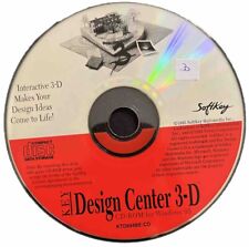 Softkey Key Design Center 3-D (PC, 1995) TESTED WORKS picture