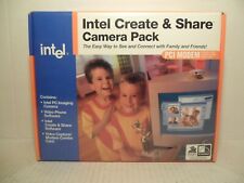 New 1997 Vintage Intel Create Share Camera Pack PCI Modem Video Capture Imaging picture
