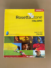 Rosetta Stone Italiano Level 1,2 & 3 picture