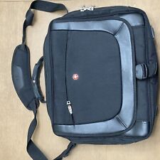 Swiss Tech Wegner Laptop Case Messenger Bag Black Mutli Compartment picture