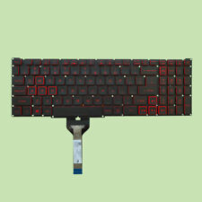 New Keyboard RED Backlit For Acer Nitro 5 AN515-56 AN515-57 AN517-53 AN517-54 US picture