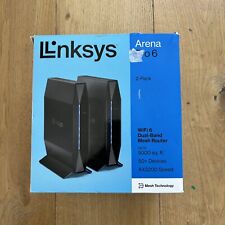 Linksys Arena Pro 6 WiFi 6 Dual Band Mesh Router 2 Pack AX3200 System E8452 picture