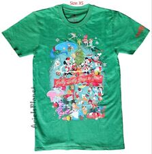 2023 Disney Parks Mickey Friends Christmas Holiday Jolly Holly Days Shirt XSmall picture
