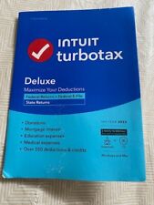  INTUIT TURBO TAX DELUXE** 2023** FEDERAL & STATE **NEW** picture