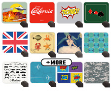 MOUSE PAD, Desktop Fabric Mouse Pad Unique Designs and Patterns 9.25