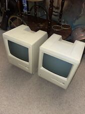 Lot Of Two Vintage Apple Macintosh Computers Models 128k M0001 For Parts picture