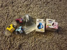 NEW LD Recycled Ink Cartridges for HP #02, Light Cyan & Light Magenta LOT picture
