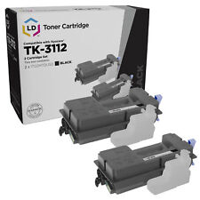 LD Set of 2 Comp Kyocera-Mita Black TK-3112 1T02MT0US0 Toner FS-4100DN picture