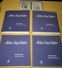 Aldus PageMaker v4.0 - 1991 (7 manuals and 7 disks) picture