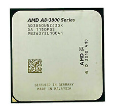 AMD A8-Series A8-3850 CPU Quad-Core 2.9GHz 4M Socket FM1 AD3850WNZ43GX Processor picture