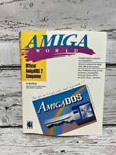 Amiga World Official AmigaDOS 2 Companion VTG 1990 Bob Ryan Paperback Book Guide picture