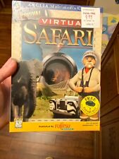 Vintage Virtual Safari Survival Anglia CD Rom  Worlds First virtual RARE SEALED picture