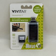 Vivitar VIV-RW-5000-BLK Reader 50-in-1 Card - Black picture