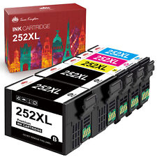 5x 252XL High Yield Ink Replacement For Epson WorkForce WF3620 WF3640 WF7710 picture