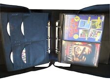 Gen 2 MegaDisc 240 DVD Album Black Nylon with Removable Sleeves Hold 120 Titles picture