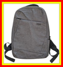 Laptop Backpack Bag GRAY Business Slim Durable Travel IBM Up to 17