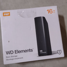 NEW WD Elements 16TB USB 3.0 Desktop External Hard Drive picture