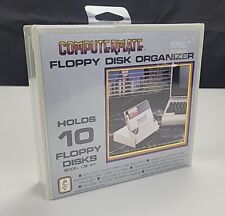 Vintage 1986 NOS Computermate Floppy Disc Holder Organizer Holds 10 New Sealed picture