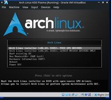 Arch Linux 6.4.7 Kernel 64bit Installation USB Stick with a GUI Installer - XFCE picture