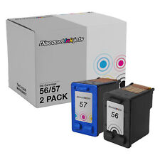 Ink Cartridge Replacement for HP 56 & HP 57 (1 Black, 1 Color, 2-Pack) picture