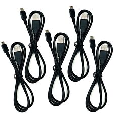 Lot of 5 Quality Monoprice PID 3896 USB A to Mini-B5-03 Cable 3 Foot Long picture