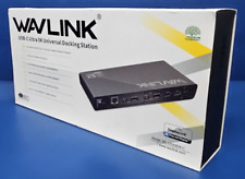 Brand New, Open Box Wavlink WL-UG69DK1 USB-C Ultra 5K Universal Docking Station. picture