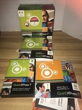 QUARKXPRESS 7 FOR WINDOWS & MAC - COMPLETE PACKAGE, BOXED WITH VALIDATION CODE picture