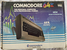 Commodore 64 Original Box Only Retro Vintage computer video game system 80s picture