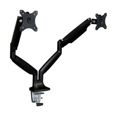 Mount-It Dual Monitor Full Motion Mount with Gas Spring Arms (Black) picture