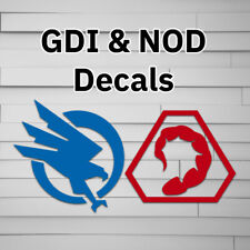 Command & Conquer GDI Brotherhood of NOD Vinyl Decal (for laptop window tumbler  picture