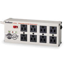 TRIPP LITE ISOBAR 8 ULTRA Surge Protector Strip,8 Outlet,Gray 5JK06 picture