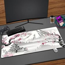 Desk Mat Sakura Japanese Style Large Non-Slip Gaming Mouse Keyboard Office Pad picture