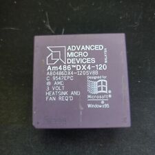 Rare AMD Am486-DX4-120 MHz A80486DX4-120 Vintage CPU MODDED READ DESCRIPTION picture