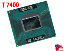 Intel Core 2 Duo T7400 2.16GHz/4MB/667MHz Processor Laptop Mobile CPU Socket M picture
