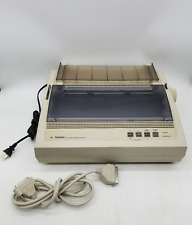 Vintage Tandy DMP 137 Dot Matrix Printer 26-2887 w/ Parallel Cable picture