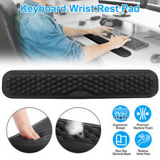 Keyboard Wrist Rest Pad Memory Foam Cushion Pad Wrist Rest Support 17.3