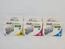 LD Recycled Ink Cartridges Pack of 3 Magenta, Yellow & Cyan NEW, Unopened picture
