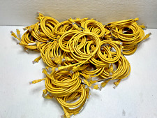 LOT OF 65 NEW Yellow 5 Ft 24AWG Cat5E 316395 Patch Cable picture