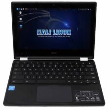 Kali Linux Laptop - 32GB SSD 4GB RAM Acer R11 C738T Netbook 11.6 Intel 1.6GHz picture