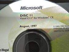 Microsoft Visual C++ for Windows CE Full Version w/ License = NEW = picture