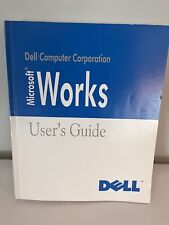 1992 Dell Microsoft Works Version 3.1 Getting Started Users Guide Manual picture